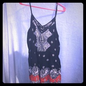 Patterned Romper